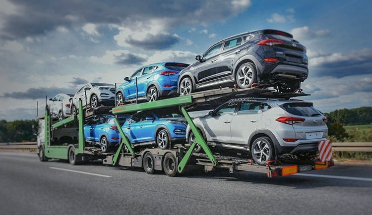 Автовоз на 9 авто